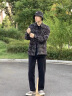 POUM男装联名小香风夹克外套男24春季新款宽松休闲韩版情侣上衣服外套 ZWS-652黑色 XL 实拍图
