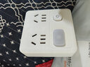 86型墙面插座小米同款移位器转接头一转多孔扩展插线板多功能插座转换器 1转14孔带夜灯 实拍图