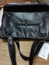 北狐  新款女包单肩包真软皮简约手提包妈妈包大容量羊皮斜挎包青年女 主推款黑色 实拍图