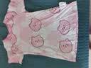 Classic Teddy精典泰迪女童睡衣儿童家居服中小童纯棉短袖家居裙子夏 粉色 100 实拍图