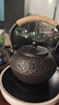 瓷牌茗茶具（cipaiming teaset） 铁壶生铁泡茶壶手工无涂层茶壶家用泡茶烧水壶 实拍图