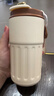 显示温度保温杯 智能杯数显保温杯子咖啡杯316不锈钢保温杯随行杯 咖色 450ml 带数显智能时尚咖啡杯 实拍图