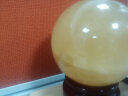 洪轩湘天然黄色水晶球摆件方解石球原石打磨冰洲石款办公居家开业摆件 实拍图