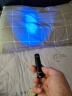 AIC紫光灯紫外线365nm手电筒荧光剂检测灯伍德氏验钞防伪玉石鉴定 晒单实拍图