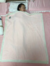 夏娃贝比（evebaby）婴儿毛毯冬季加厚宝宝盖毯儿童幼儿园被子新生儿珊瑚绒毯子秋冬天 粉色 珊瑚绒+羊羔绒 140*110cm 实拍图