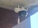 萤石云摄像头C8W/H8日夜全彩双向通话无线wifi远程监控摄像头家用室外监控器360度全景防水摄像机 C8W 400万-6mm【AI对讲版】 官方标配 实拍图