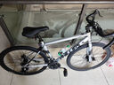 菲利普（PHILLIPS）菲利普公路车自行车成人男700C赛车变速碟刹青少年女学生通勤单车 极速700C 太空银 内走线 顺丰 27速 蓝图/顺泰变速 弯把 实拍图