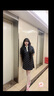 斐乐（FILA） FUSION潮牌女子连衣裙夏新款时尚宽松POLO领连身裙 深黑-BK L 实拍图