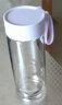 富光清然玻璃杯女生夏便携牛奶杯咖啡耐热防爆刻度高颜值水杯子 实拍图