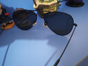 mark story墨镜男女近视太阳镜飞行员偏光太阳眼镜男士司机开车驾驶镜蛤蟆镜 枪框【双眼100度 瞳距65】 实拍图