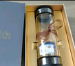 茶之恋999纯银茶水分离泡茶杯双层玻璃商务男士水杯送礼品车载钛杯 臻钛版金色 实拍图