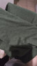 棉致纯棉重磅五分袖短袖T恤男夏季宽松圆领休闲冰丝半袖上衣 C314军绿色【高品质18】 2XL 130-150斤 晒单实拍图
