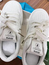 森馬小白鞋女2025冬季新款百搭超火休闲厚底增高运动学生皮面白色板鞋 米白 38 实拍图