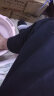 雅鹿裤子男春秋季款薄款潮牌休闲裤宽松直筒阔腿长裤 黑色【春秋款】 常规 高品质 3XL 【155-170斤】 实拍图