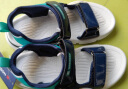 哈比熊童鞋夏季儿童凉鞋露趾男童凉鞋沙滩鞋休闲鞋AU7338S 深蓝绿34码 晒单实拍图