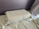 一默四件套纯棉100S长绒棉套件床单被套枕套亲肤家纺纽扣全棉四件套 新疆长绒棉 100支 丨大象灰 床单款 （被套150*200cm） 实拍图
