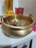 福笙堂香炉纯黄铜香炉家用供奉上香三件套大号宣德炉熏香供佛焚香烧香炉 方耳香炉中号）+沉香+檀香+香插 实拍图