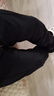JEEP SPIRIT吉普休闲裤男秋冬季韩版束脚裤子男士宽松工装裤 黑色加绒 2XL 实拍图