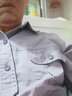 佰众益（BAIZHONGYI）夏季薄款劳保工作服装男士迷彩服套装男纯棉电焊工装外套透气耐磨 灰色薄款纯棉套装 2XL (180) 适合145-165斤 实拍图