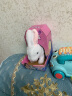 乐吉儿 儿童电动毛绒玩具小白兔 会跳会叫仿真毛绒兔兔中秋节生日礼物 实拍图