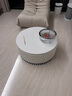 洋意悦茶几客厅奶油风创意小户型岩板现代简约折叠轻奢小圆桌 【免费送凳子】40纯白岩板+70纯白岩板 实拍图