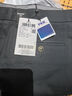 七匹狼休闲裤男秋季纯色通勤商务时尚直筒裤宽松长裤男式裤装【四季款】 002(黑灰)-25新款面料升级2.0 34 实拍图