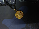 金至尊黄金吊坠八宝罗盘大版古法999足金项链情人节礼物计价 7.3克 实拍图