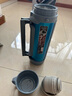 虎牌（TIGER） 保温杯不锈钢便携户外杯男女运动水壶开学水壶MHK-A20C 蓝银色AQ 2000ml 实拍图