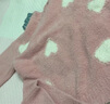 爱慕内衣秋冬舒适半边绒睡衣女家居服套装绵绵冬季AM466801粉170 实拍图
