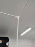 HOUSEGO 加厚可伸缩床帘烤漆支架宿舍蚊帐杆上铺床帘架子送风扇横杆扎带 长宽高可调烤漆压脚款(高可到150 实拍图