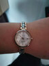 宝时捷（POSCER）石英表手链女表女士时尚防水表贝壳面钨钢表带保时捷手表8269L 玫金粉盘 实拍图