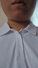 真维斯（JEANSWEST）Polo衫男2025夏季薄款抗菌速干宽松短袖休闲凉感透气纯色特白XL 实拍图