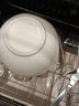 富彩陶瓷 纯白骨瓷碗单个家用陶瓷创意个性简约可微波餐具面碗米饭碗 8英寸奥碗 实拍图