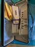 目匠 纯钛近视眼镜男款 防辐射眼镜框男女款全框眼镜架光学镜架 8028 黑银色 防蓝光配镜（1.61防蓝光片0-800） 实拍图