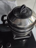 拜格 蒸锅家用三层不锈钢加厚大容量煮粥饭蒸鱼蟹馒头海鲜大号蒸笼煲汤炖锅明火电磁炉通用锅具 三层蒸锅28CM（上蒸下煮） 实拍图
