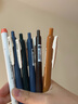 斑马牌（ZEBRA） 日本JJ15复古五色按动中性笔限定款0.5学生用做笔记专用SARASA手账水笔 灰棕【JJ15-VEG】 实拍图