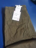 贵迎春秋款纯棉户外休闲裤男士工装裤宽松多功能男直筒多袋裤大码长裤 军黄色 M 2尺4 实拍图
