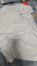 李宁LI-NING 羽毛球服男款短袖运动T恤服速干弹力上衣春夏装简约休闲 白色ATSP503-2 L  晒单实拍图