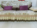 宝跃 欧式沙发垫坐垫子四季通用靠背巾123人贵妃美式田园沙发巾扶手垫 安娜/米 排序扶手巾50*60 实拍图