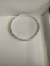 几物森林 陶瓷盘家用白瓷盘子9英寸中式餐盘菜盘汤盘牛排盘水果盘 2只装 晒单实拍图