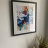 DP.Art 原创手绘丨  定制油画纯手绘客厅现代简约装饰画沙发背景墙挂画三联画别墅莫兰迪系玄关壁画 动物/风景/抽象画定制 实拍图