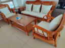藤妃（TENGFEI）藤沙发客厅组合藤椅托腰沙发五件套藤竹沙发实木沙发藤编沙发 实拍图