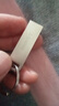 联想(Lenovo) U盘 SX1速芯移动闪存优盘 金属商务U盘 电脑优盘USB2.0/3.1 SX110-USB3.2银色配钥匙扣 64GB 实拍图