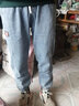 煋程裤子男春秋季牛仔裤男潮流百搭直筒宽松阔腿裤美式复古休闲裤长裤 K500深灰色 3XL (建议体重160-170斤) 实拍图