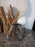 美厨（maxcook）筷子架筷子筒 不锈钢免打孔筷子桶沥水架置物架分两格 MCWA205 实拍图