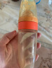 COOKSS婴儿米糊软勺奶瓶挤压式喂养硅胶宝宝辅食工具米粉喂食神器活力橙 实拍图