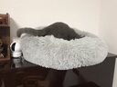 坏小宠网红猫窝冬季保暖四季通用狗窝猫屋猫床凉席夏季狗窝小型犬幼犬狗 浅灰色XL号（20斤猫咪/18斤狗狗 实拍图