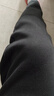 拓路者卫裤男士休闲户外直筒运动长裤通勤简约学生裤子 黑色 3XL 实拍图