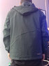 啄木鸟冲锋衣男春秋季外套新款户外三合一登山服防风夹克上衣服 男款墨绿 XL （建议100-120斤） 实拍图