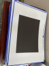 欧唛oumai磁性硬胶套磁吸卡K士a4,a5,文件保护卡套磁力贴磁性展示贴牌仓库标识牌磁性指示牌 A3蓝色（5个装） 实拍图